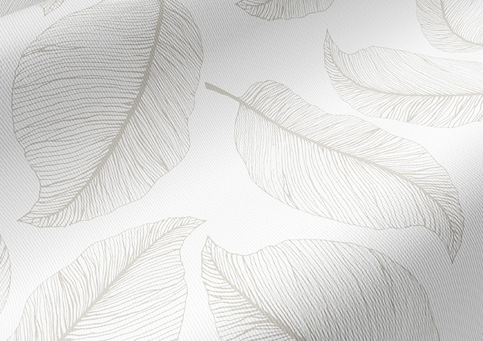 Banana Leaf, Off-White - Twist&Fit Roller Blind - Image 4